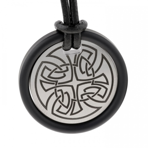 Ernstes Design, Herrenschmuck, Collier komplett K681S