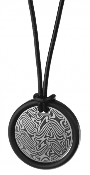 Ernstes Design, Herrenschmuck, Collier komplett K677S