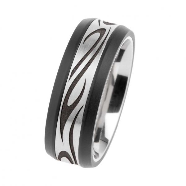 Ernstes Design, Herrenschmuck, Ring, R408