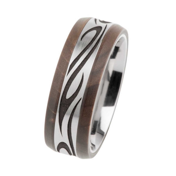 Ernstes Design, Herrenschmuck, Ring, R409