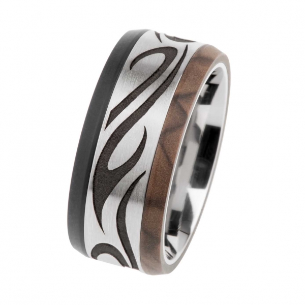 Ernstes Design, Herrenschmuck, Ring, R413