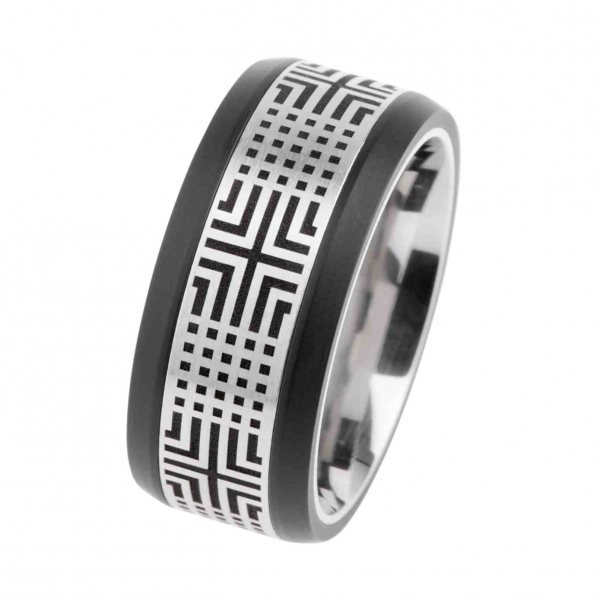 Ernstes Design, Herrenschmuck, Ring, R414