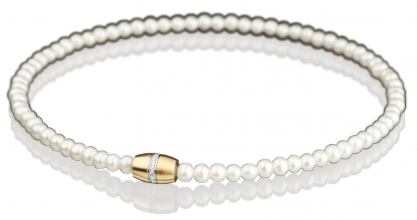 Ernstes Design, Edvita petit, Collier komplett, Kette, K182, Wechselschließe AN733.WH